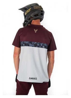 Animoz Wild Burgundy Short Sleeve Jersey