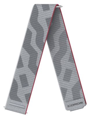 Coros Pace Pro 22 mm Nylon Watch Band Grey