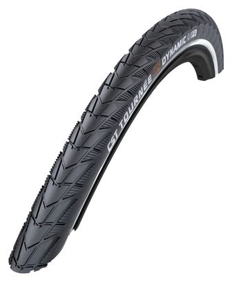 CST Pneu extérieur Tournee Dynamic 28 x 1.50 Noir avec lignes réfléchissantes