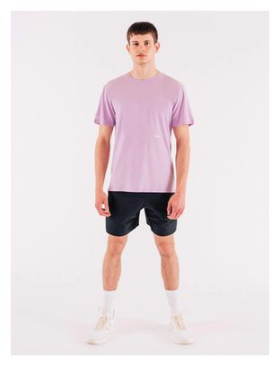 T-Shirt Running Circle Iconic Lilas Homme