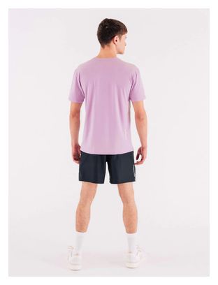 T-Shirt Running Circle Iconic Lilas Homme