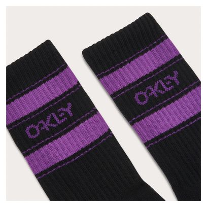 Chaussettes Unisexe Oakley B1B Icon Noir/Violet (x3)