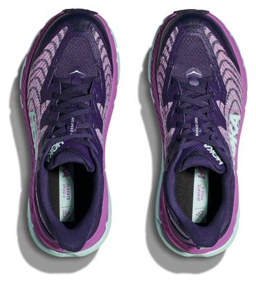 Hoka Women's Mafate Speed 4 Violet Blue Trail Running Shoes
