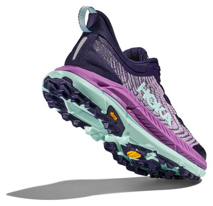 Hoka Women's Mafate Speed 4 Violet Blue Trail Running Shoes