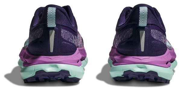 Zapatillas <strong>Hoka Mafate Speed 4 Violeta Azul Trail</strong> Running