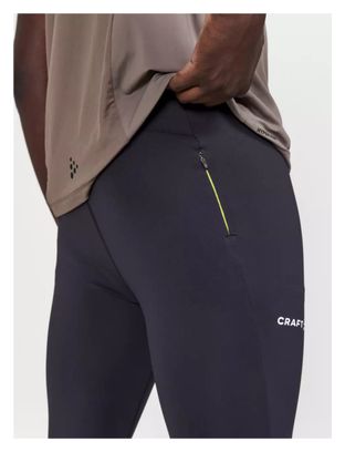 Crat Adv Essence Zip Tights Schwarz