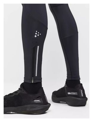 Crat Adv Essence Zip Tights Schwarz