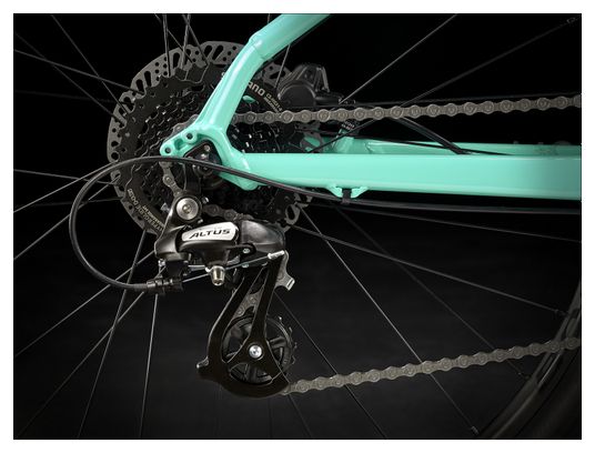 Trek Marlin 6 Shimano Altus 8S 29'' 2021 Women's Semi-Rigid MTB Green / Black
