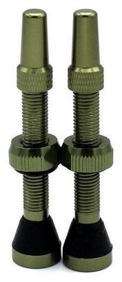 CAPTAIN PROTECT - Paire de valves Alu. 44 Mm - Vert
