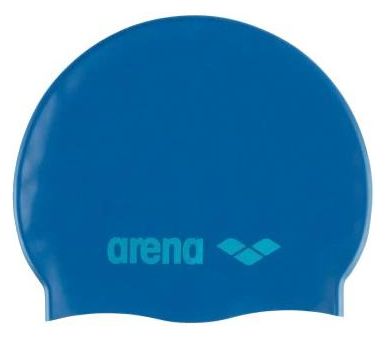 Arena Classic Silicone Schwimmkappe Blau