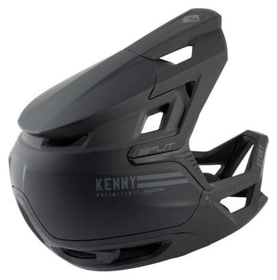 Refurbished Product - Kenny Split Integral Helmet Black