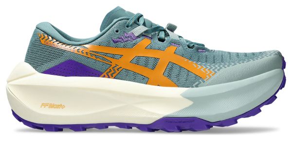 Asics Trabuco Max 5 Trail-Laufschuhe Blau/Orange für Damen