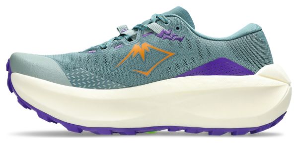Asics Trabuco Max 5 Trail-Laufschuhe Blau/Orange für Damen