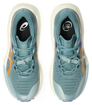 Asics Trabuco Max 5 Trail-Laufschuhe Blau/Orange für Damen