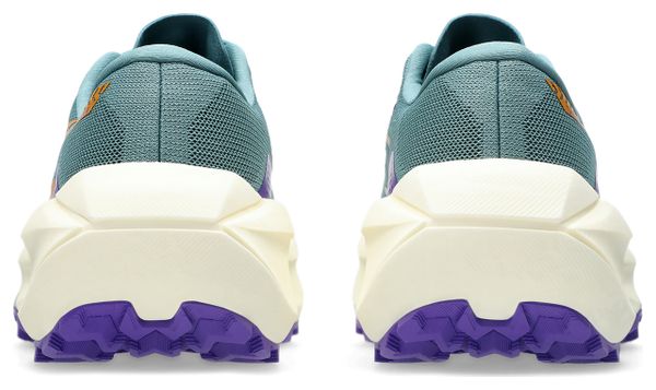 Asics Trabuco Max 5 Trail-Laufschuhe Blau/Orange für Damen