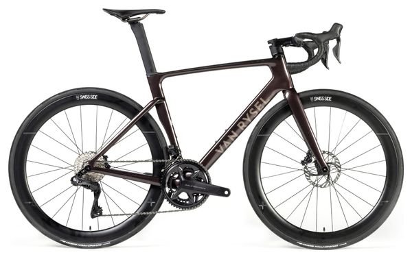 Vélo de Route Van Rysel RCR PRO Shimano Ultegra Di2 12V 700mm Marron 2024