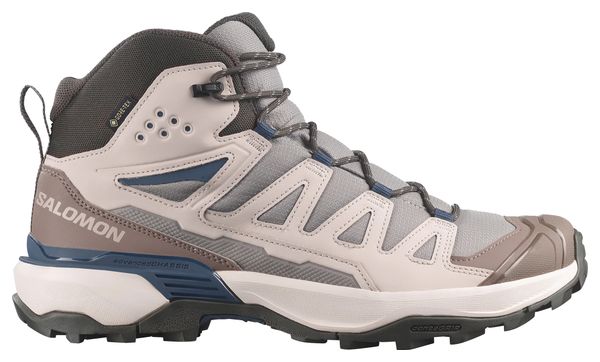 Salomon X Ultra 360 Mid GTX Men's Hiking Shoes, Gray/Brown