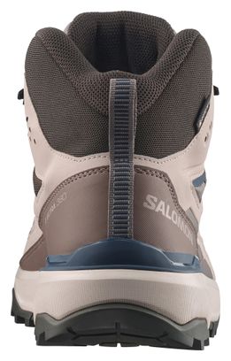 Salomon X Ultra 360 Mid GTX Men's Hiking Shoes, Gray/Brown