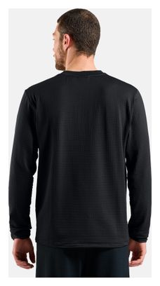 Odlo Essential Thermal Men's Long-Sleeve Shirt, Black