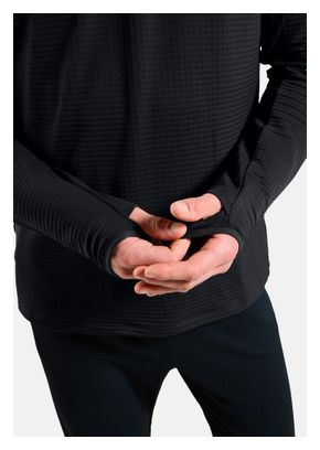 Odlo Essential Thermal Men's Long-Sleeve Shirt, Black
