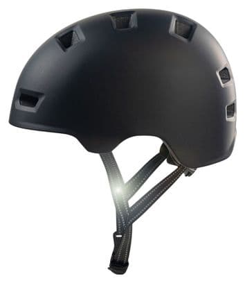 Casque vélo et skate | Tout Noir M (54-57 cm) | Certifié EN1078