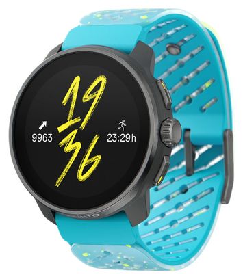 Suunto Race S Titanium GPS Watch Courtney Dauwalter Turquoise