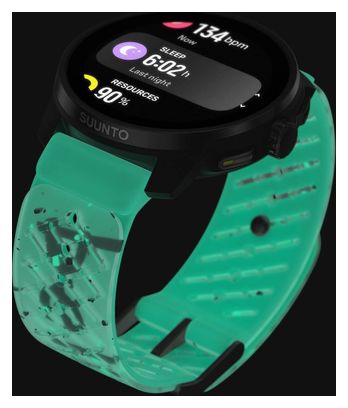 Suunto Race S Titanium GPS Horloge Courtney Dauwalter Turquoise