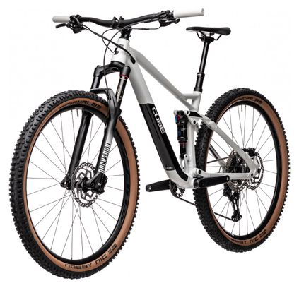 Cube Stereo 120 Race 29 Full Suspension MTB Shimano Deore/XT 12S 29'' Grey  Black 2021