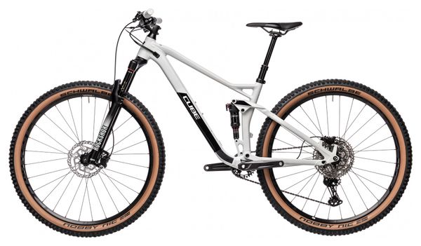 MTB Cube Stereo 120 Race 29 Full Suspension Shimano Deore / XT 12S 29'' Grigio Nero 2021