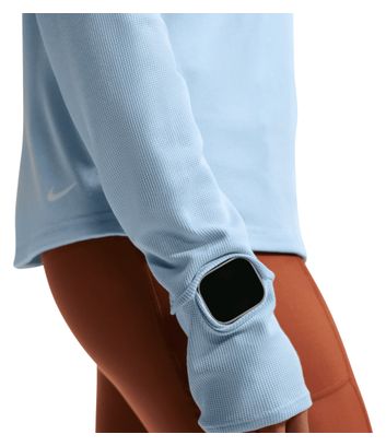 Sudadera con media cremallera Nike ACG azul para mujer