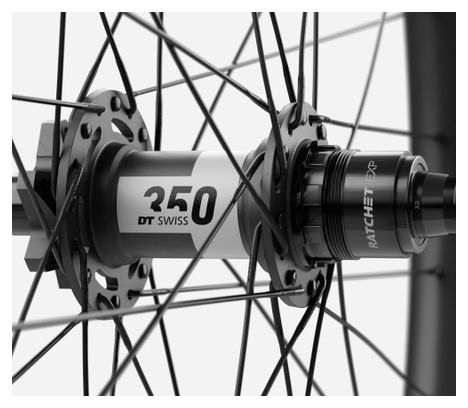 Paire de Roues Oquo Mountain Control MC32TEAM Mullet 29/27.5'' | Boost 15x110 - 12x148 mm | 6 Trous | Gris Anthracite Mat