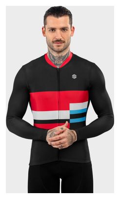 Maillot vélo manches longues homme Cyclisme M2 Riemst Noir