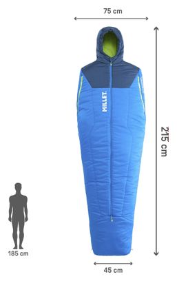 Sac de Couchage Millet Bossons -2° Bleu
