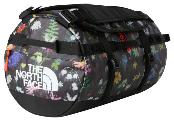 Bolsa de viaje The North Face Base Camp Duffel S 50L Negro Floral