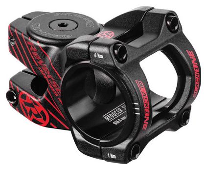 Reverse Black One D-2 31.8 / 35 mm 8 ° Stem Black / Red