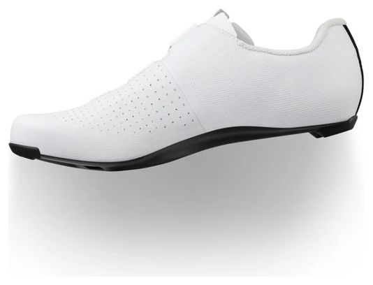 Chaussures Route Fizik Tempo Decos Wide Carbone Blanc (Large)