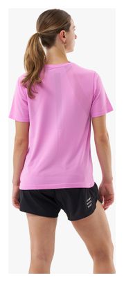 Women's Pink Compressport Performance Short Sleeve Jersey 