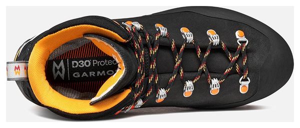 Garmont Pinnacle Evo GTX Black/Orange Men's Mountaineering Shoes
