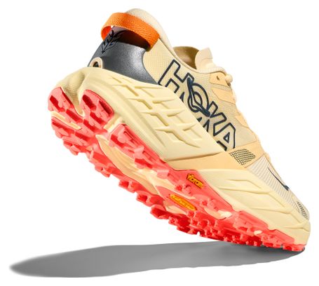 Hoka Speedgoat 7 Trail Shoes Beige/Orange Women's