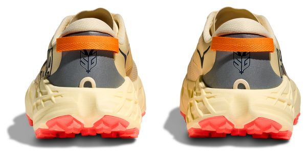 Hoka Speedgoat 7 Trail Shoes Beige/Orange Women's