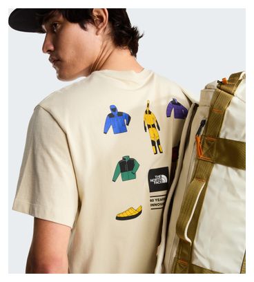 Maglietta The North Face Icon Celebration Beige da uomo