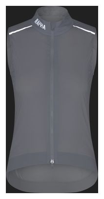 Rapha Pro Team II Weste Grau/Weiß für Damen