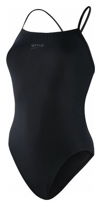 Vrouwen Speedo Eco+ Thinstrap 1 Stuk Zwempak Zwart