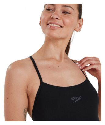Maillot de Bain 1 Pièce Femme Speedo Eco+ Thinstrap Noir