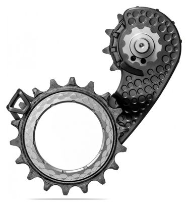 AbsoluteBlack Hollowcage Screed for Shimano Dura Ace 9250 12 S Grey
