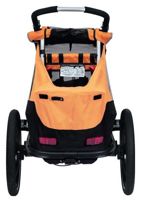 Rimorchio per bambini XLC Mono S 20'' Grigio Antracite Arancio