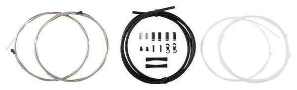 Jagwire Road Elite Sealed Brake Cable &amp; Liner Kit White