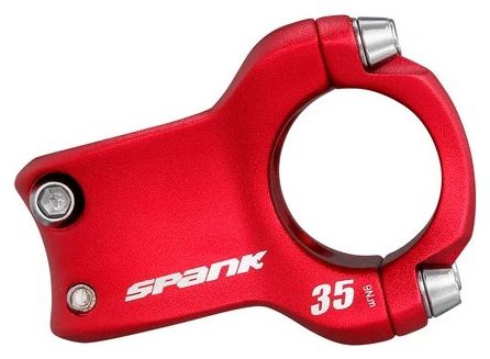 Potence Spank Spike Race 2 0° 31.8 mm Rouge