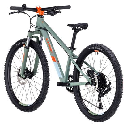 Cube Acid 240 Disc Kinder Hardtail MTB microSHIFT Advent 9S 24'' Grün 2023 7 - 9 Jahre alt