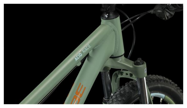 Cube Acid 240 Disc Kinder Hardtail MTB microSHIFT Advent 9S 24'' Grün 2023 7 - 9 Jahre alt